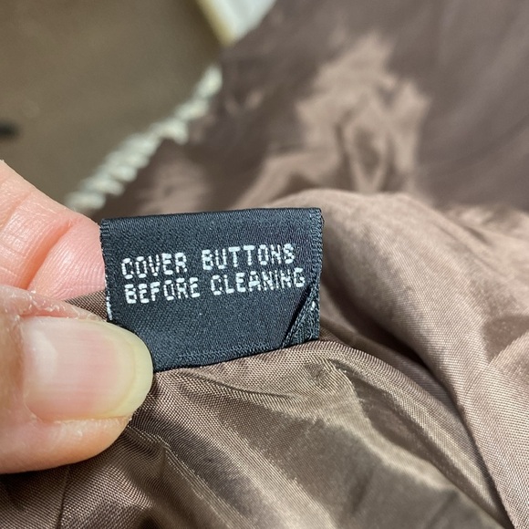 Ellen Tracy Linda Allard Woman Wool/Alpaca Blend Brown/Gray/Cream Blazer Size 10 - Picture 10 of 13